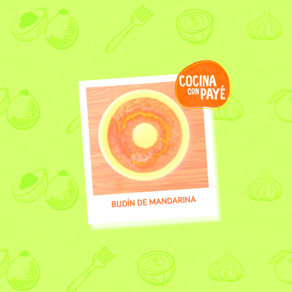 Budín de mandarina
